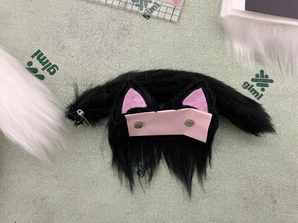 にゃんこセット(黒) 30cmサイズ