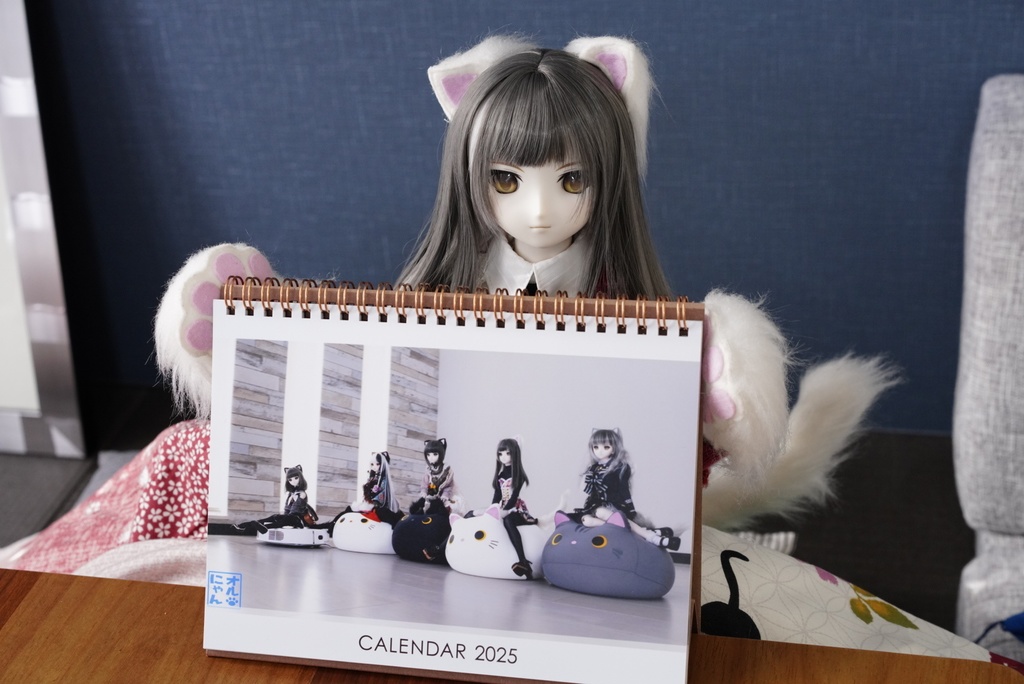 オルにゃんカレンダー2025 A5サイズ