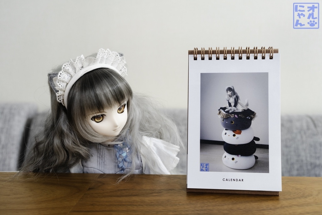 オルにゃんカレンダー2026 ハガキサイズ