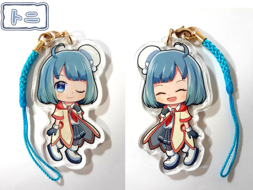 ビタクリ・ストイ両面アクキー