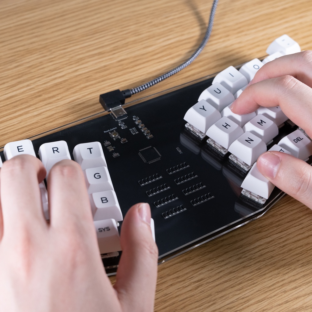 wing touch-自作キーボードキット