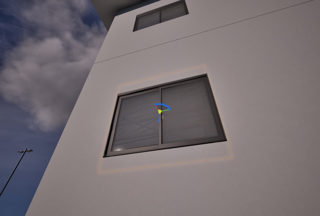 Twinmotion Decals Windows and Door SET デカール 窓・エントランスドアSET