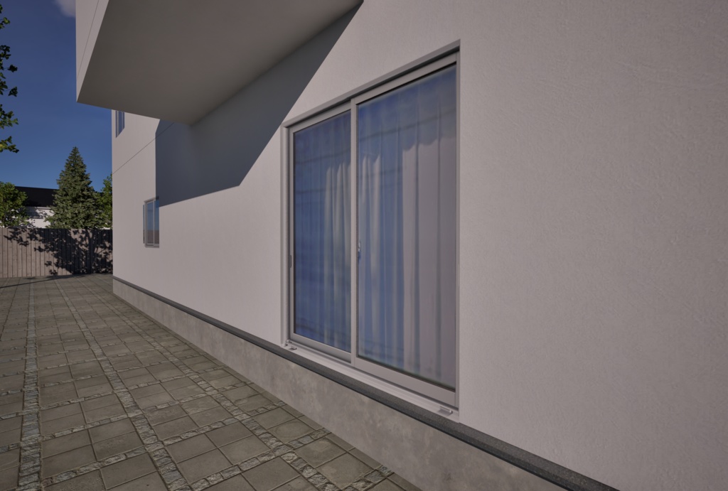 Twinmotion Decals Windows and Door SET デカール 窓・エントランスドアSET