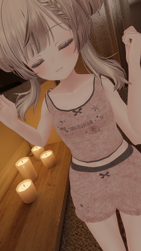 【VRCルームウェア】Cotton Chill【MA対応】