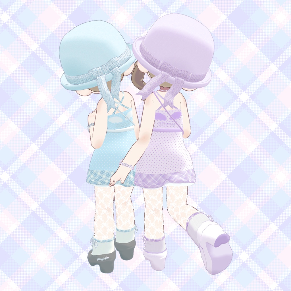 【キプフェルちゃん対応】みずたま さま~でいと【VRC向けコーデ】