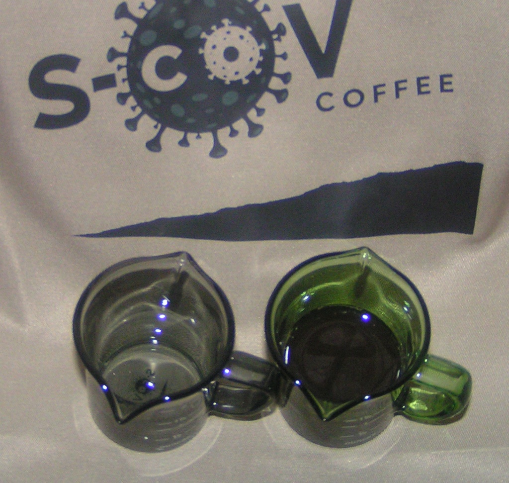 【取っ手付き】計量メモリ エスプレッソショットグラス 70cc【ガラス製】