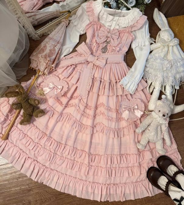 送料無料♡全３カラー　ホワイトシュガーロング丈ＪＳＫ　wanpi100★