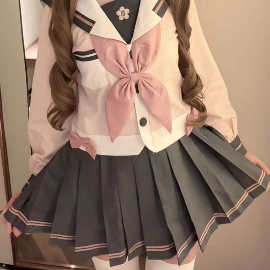 送料無料♡桜カラーのセーラー服　seifuku57