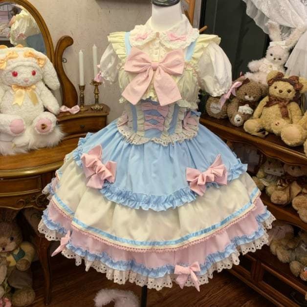 送料無料♡ハイウエストロリィタJSK wanpi92★