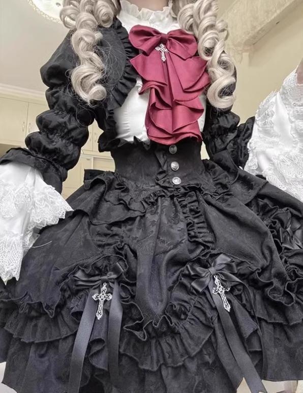 送料無料♡ダークゴシックロリィタセット set9★