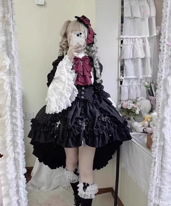 送料無料♡ダークゴシックロリィタセット set9★