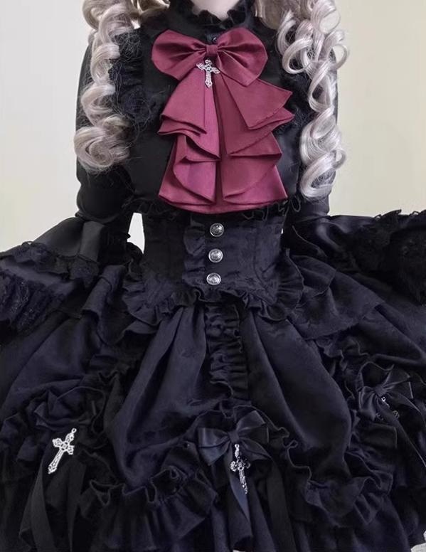 送料無料♡ダークゴシックロリィタセット set9★