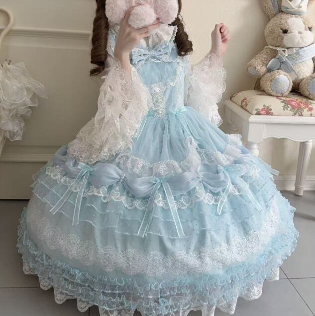 送料無料♡全2カラー ミモレ丈チュールワンピース wanpi62★