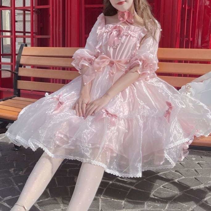 送料無料♡全2カラー クロスネックチュールワンピース wanpi163★