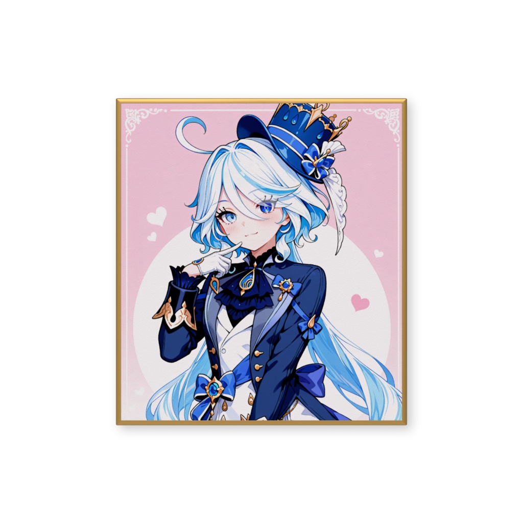 原神 フリーナ ミニ色紙