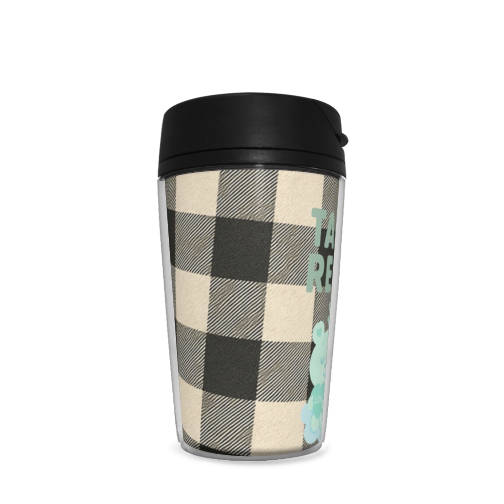 ギンガムチェック タンブラー