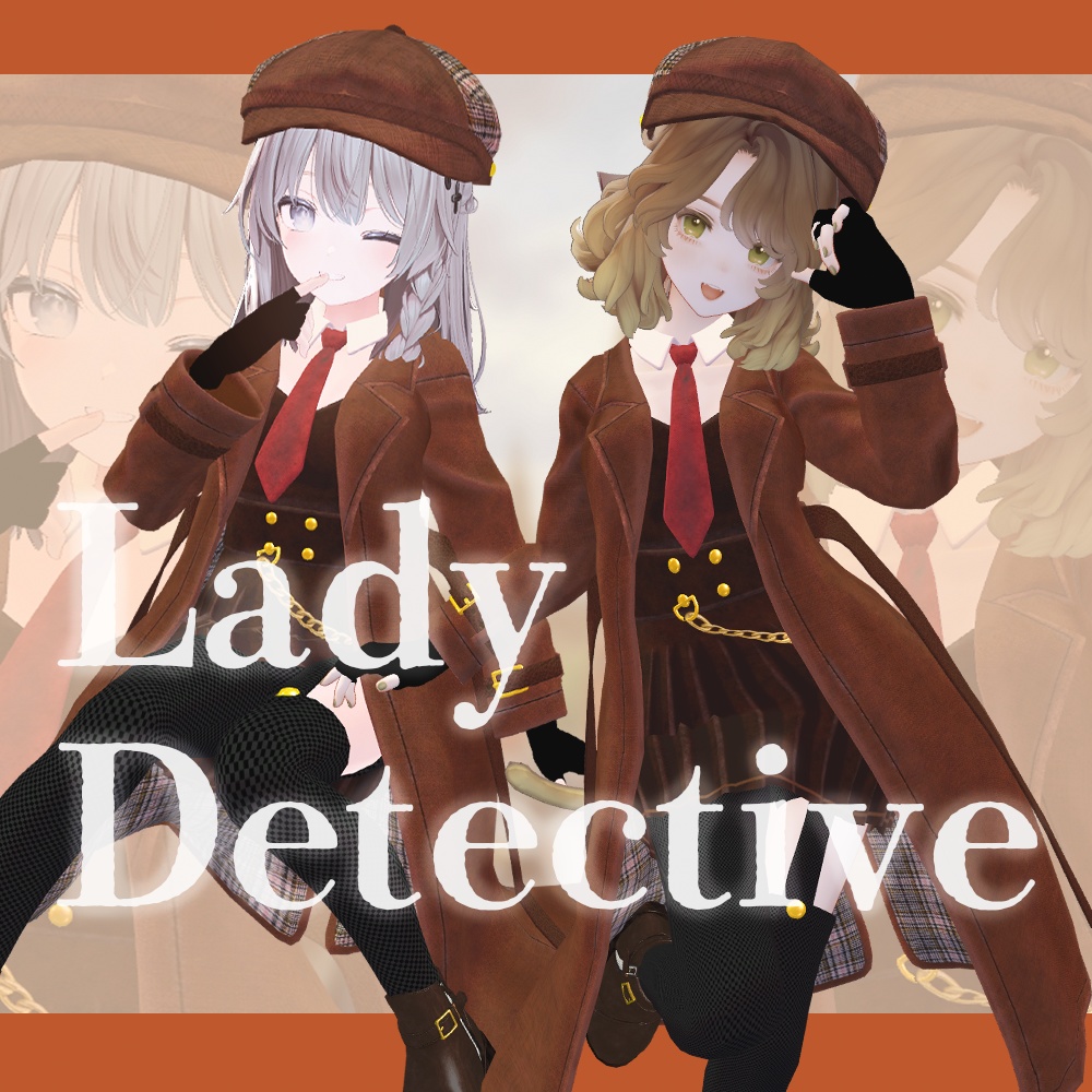 Lady Detective【4アバター対応】