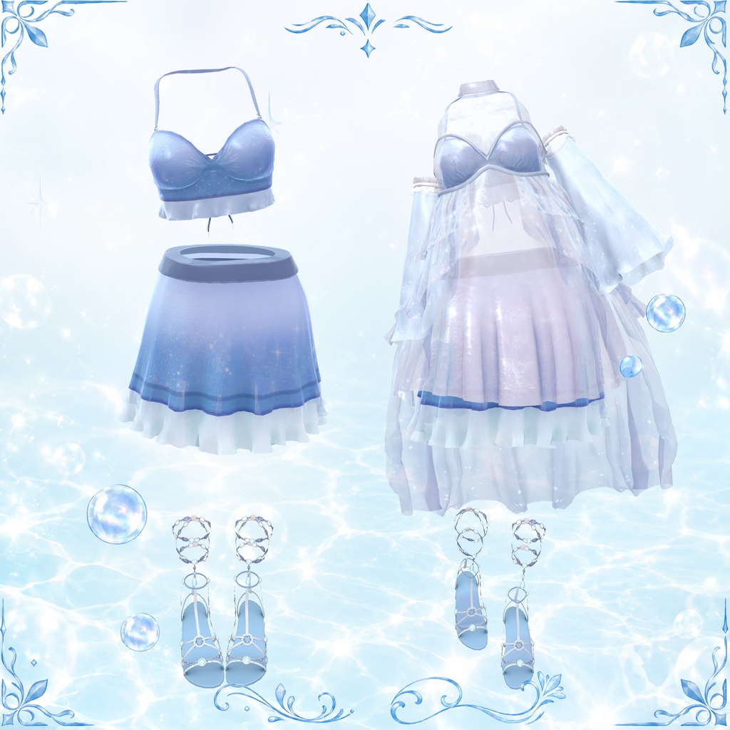 Aqua_Veil【6アバター対応】