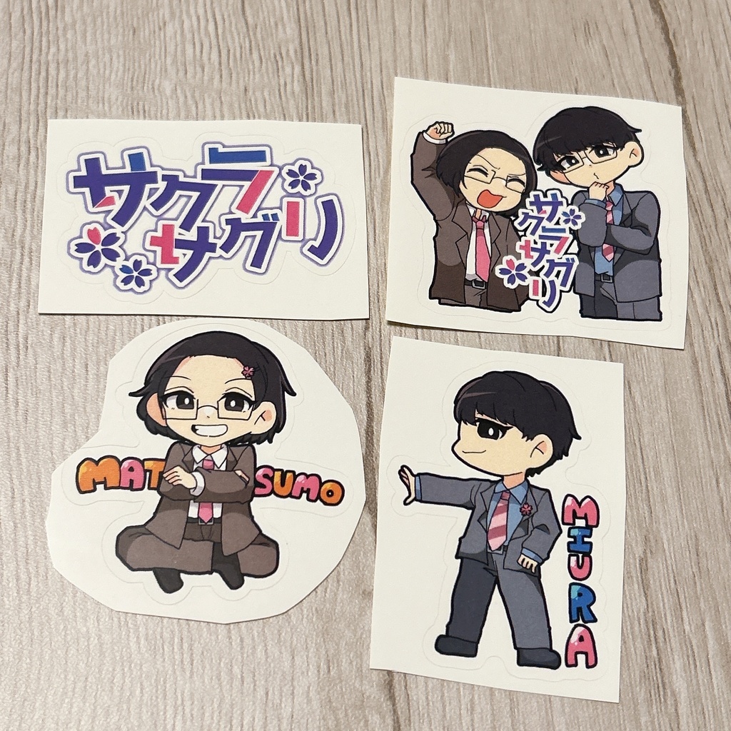 サクラサグリ🌸 オリジナルステッカー