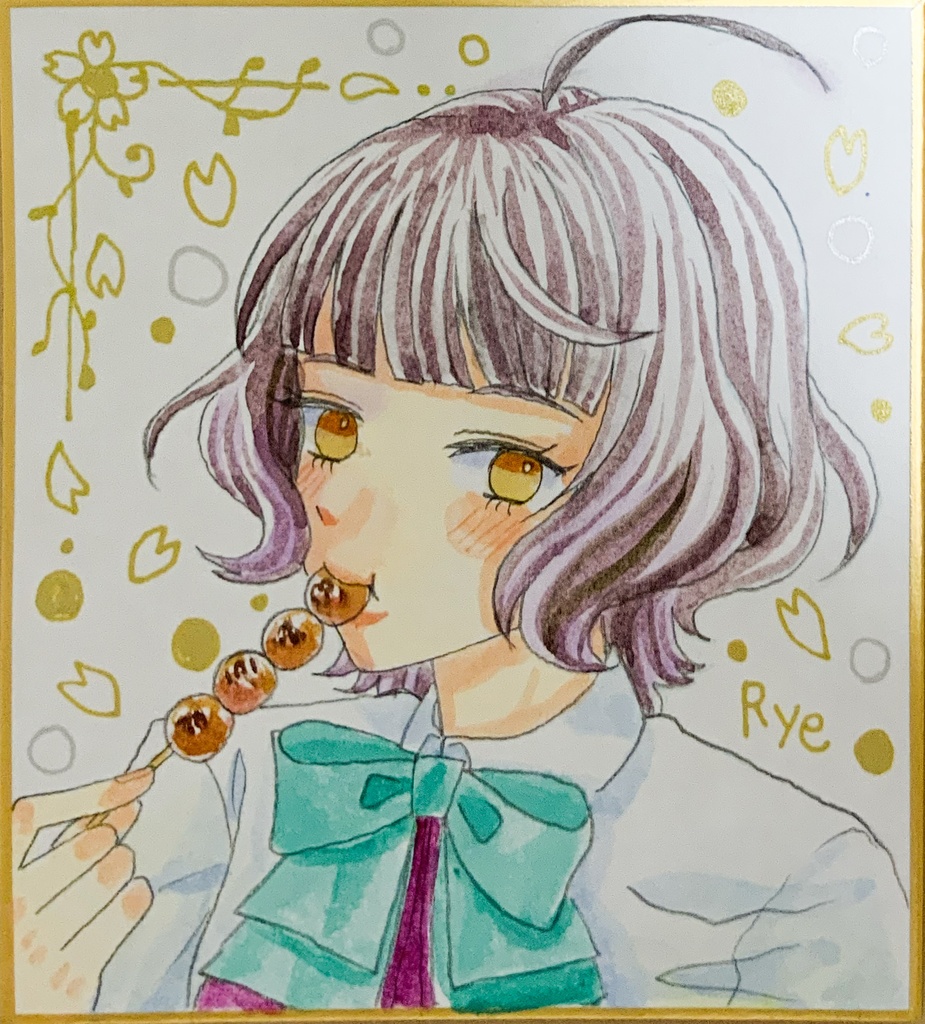 イラストリクエスト。オーダーイラスト。ハガキ、色紙サイズ、A5サイズ水彩画