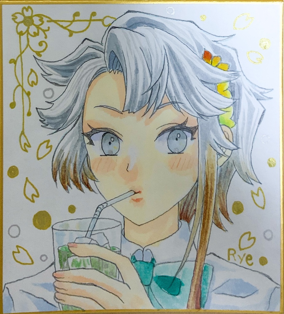 イラストリクエスト。オーダーイラスト。ハガキ、色紙サイズ、A5サイズ水彩画