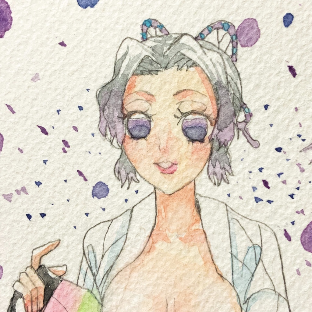 イラストリクエスト。オーダーイラスト。ハガキ、色紙サイズ、A5サイズ水彩画