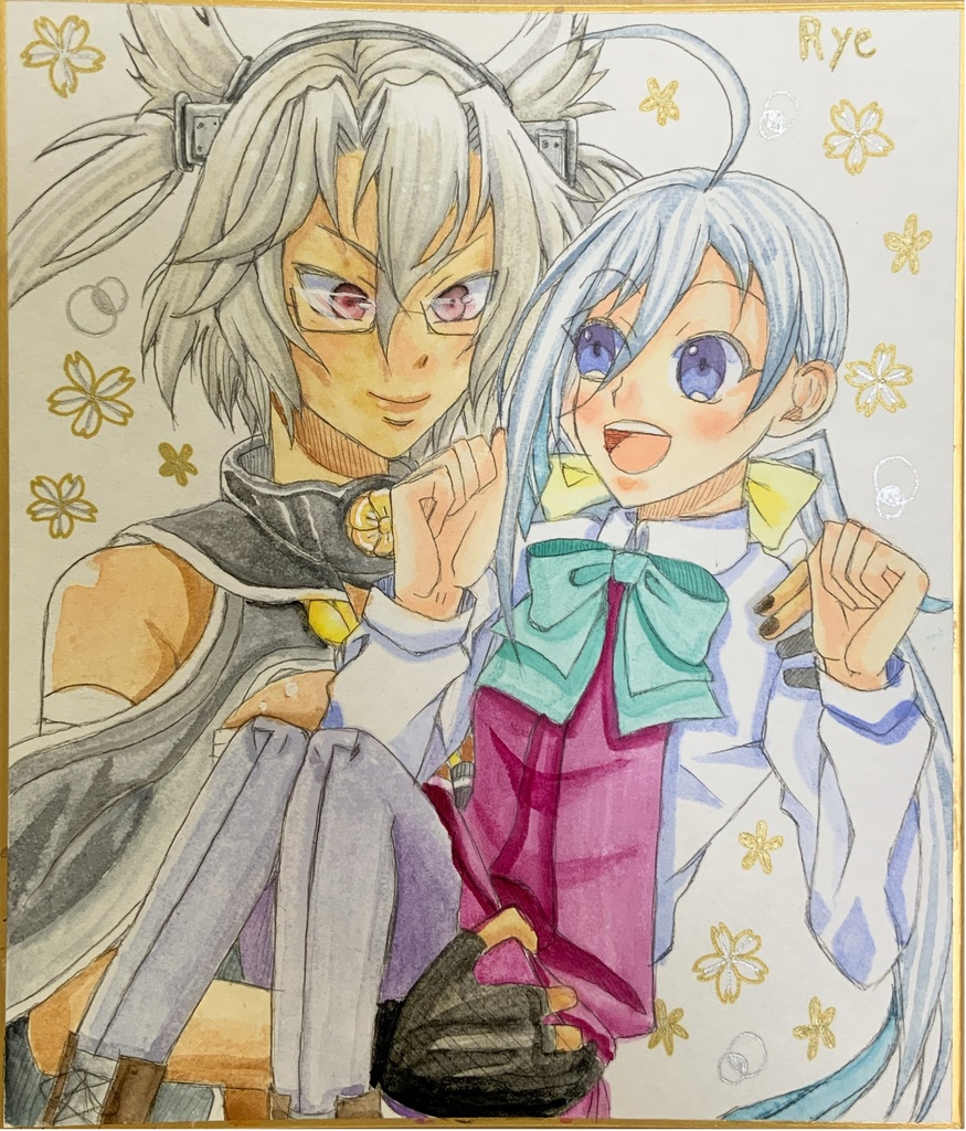 イラストリクエスト。オーダーイラスト。ハガキ、色紙サイズ、A5サイズ水彩画