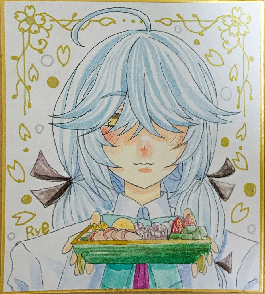 イラストリクエスト。オーダーイラスト。ハガキ、色紙サイズ、A5サイズ水彩画