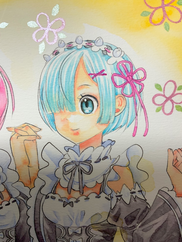 イラストリクエスト。オーダーイラスト。水彩画B5サイズ・A4サイズ