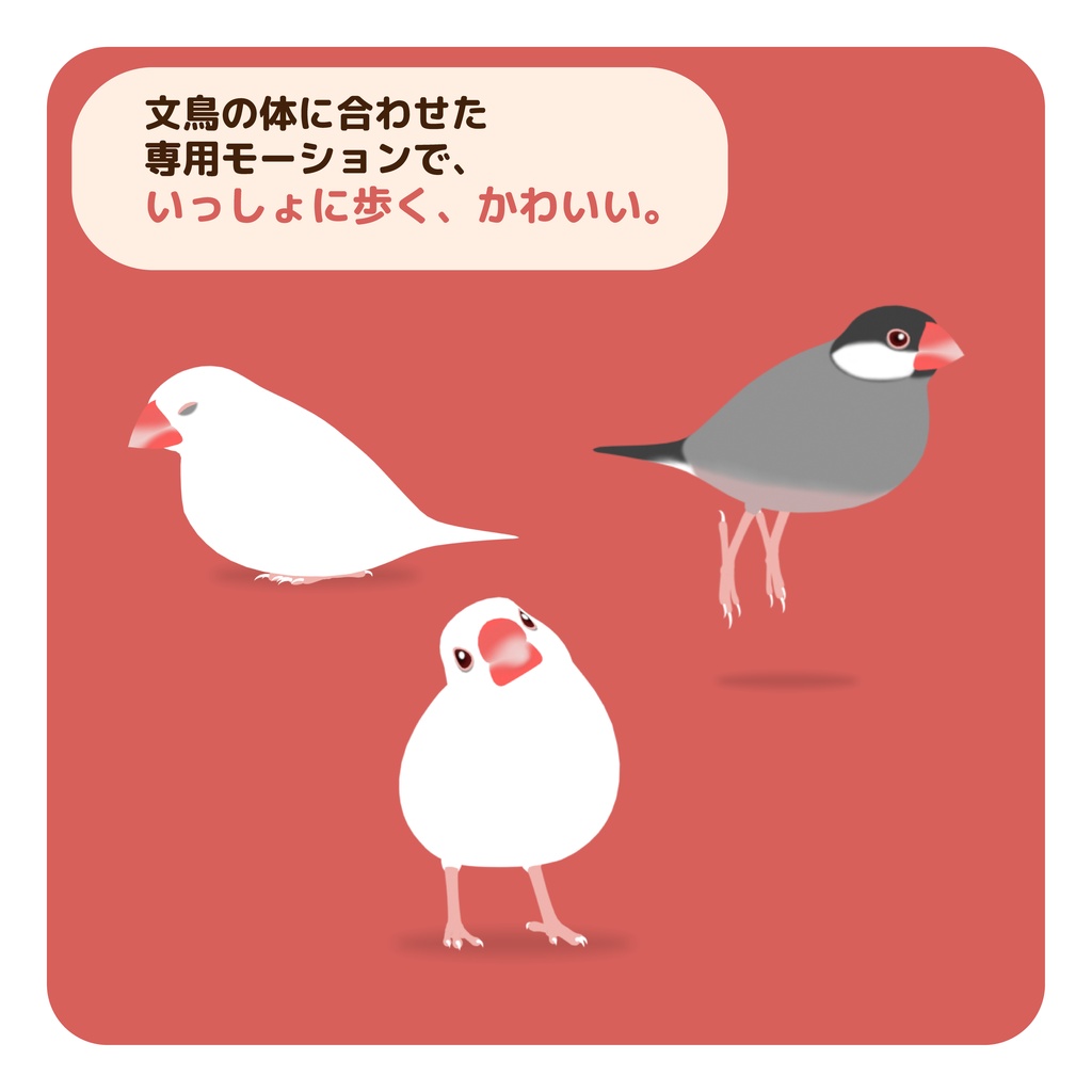 【ムチォ】ブンチォ/文鳥をムチォ化させるやつ