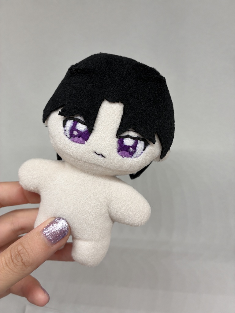 【無料PDF】約11cm ちいさな推しぬいのお顔テンプレ|目・眉・口を組み合わせて作る刺繍図案