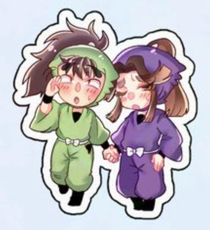 次滝アクリルスタンド(制服手繋ぎ)