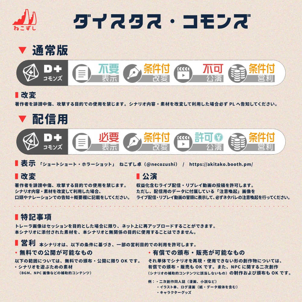 ショートショート・ホラーショット【エモクロアTRPG】