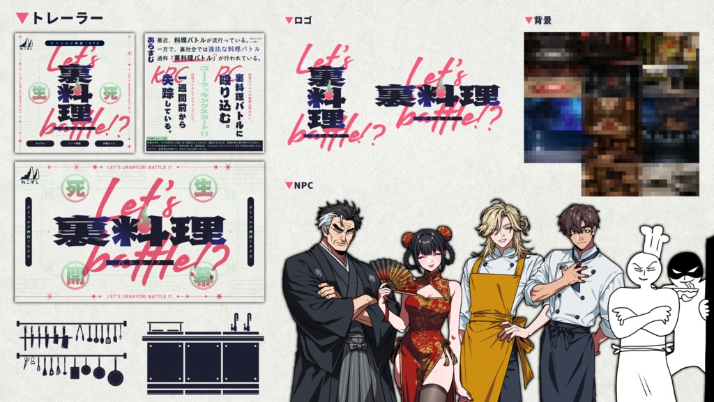 Let's 裏料理バトル!?【クトゥルフ神話TRPG】 SPLL:E187977