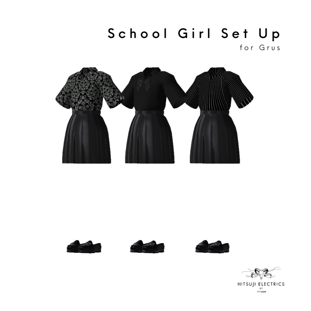 School Girl Set Up for Grus