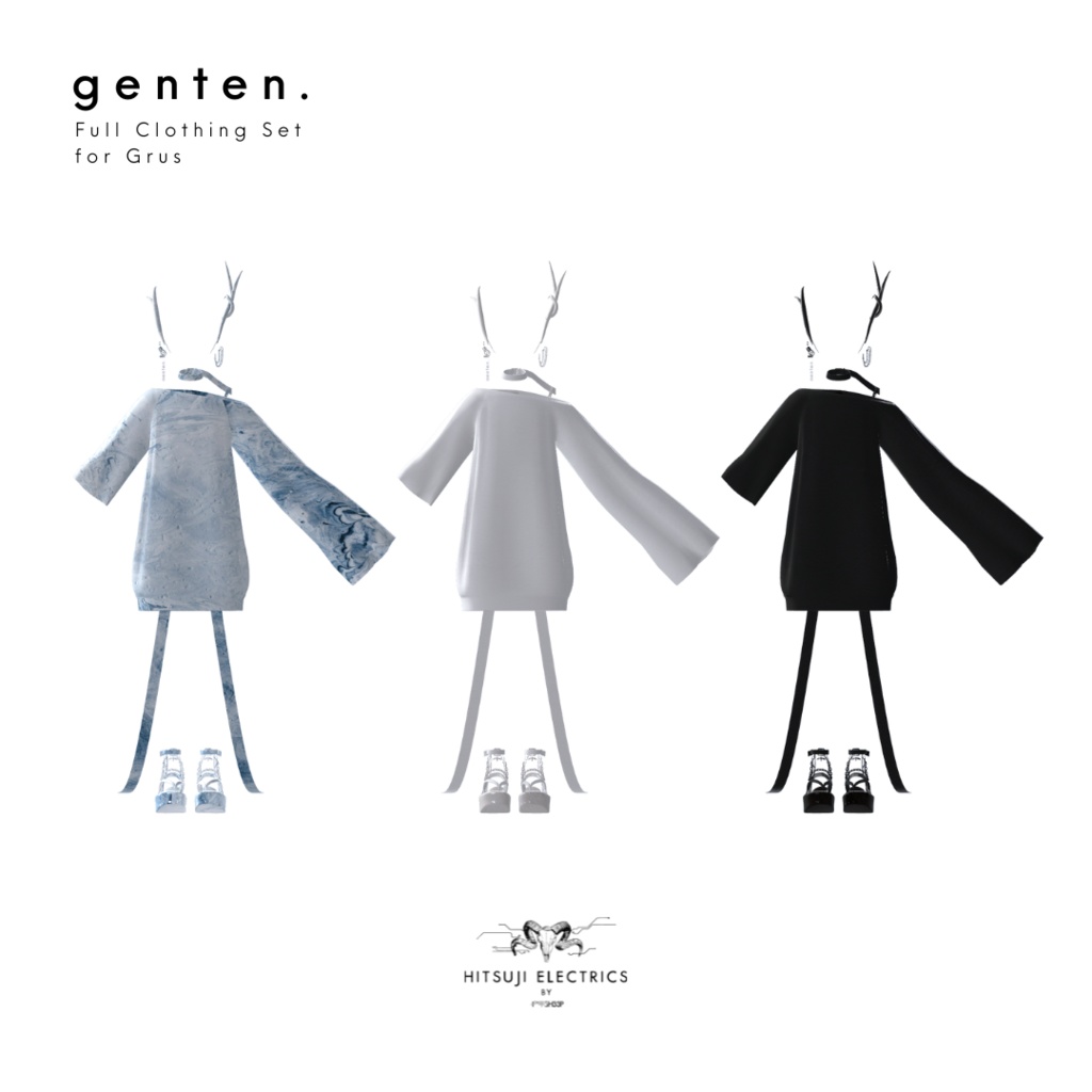 genten. Full Clothing Set for Grus