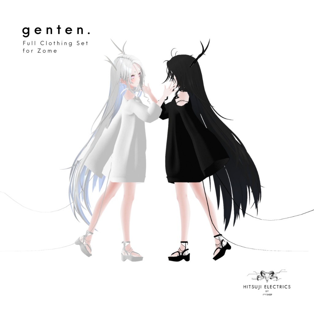 genten. Full Clothing Set for Zome【ゾメちゃん対応】