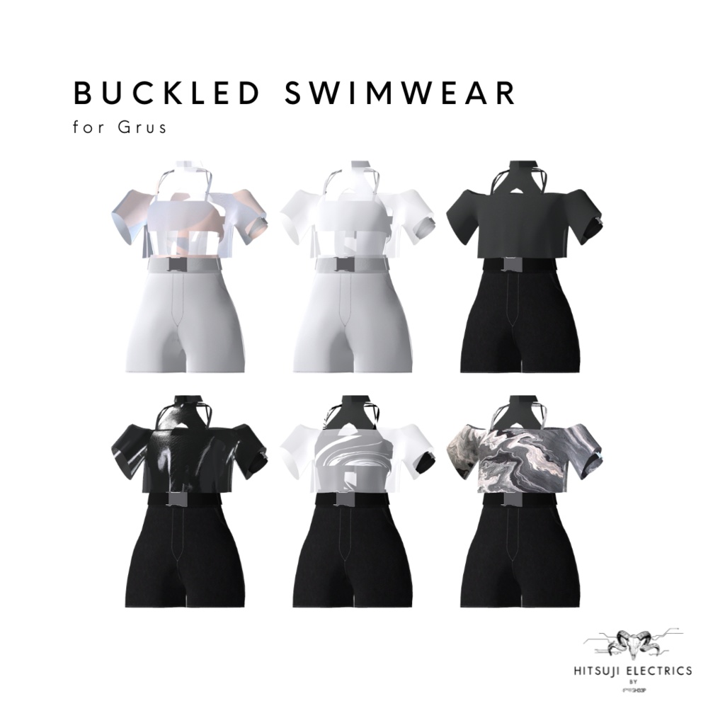 Buckled Swimwear for Grus