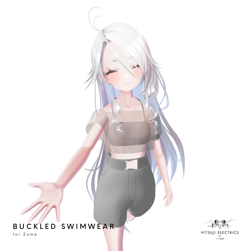 Buckled Swimwear for Zome【ゾメちゃん対応】