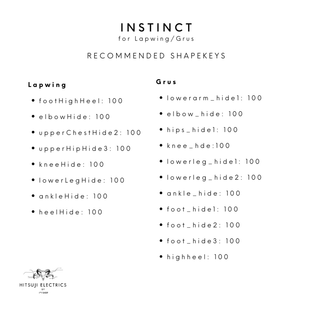 INSTINCT for Lapwing and Grus