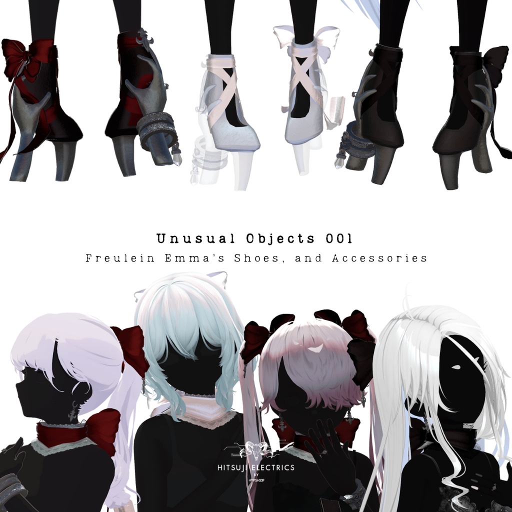 Unusual Objects 001: Freulein Emma's Shoes and Accessories【Lapwing / ゾメちゃん / Luve / 跳雪対応】