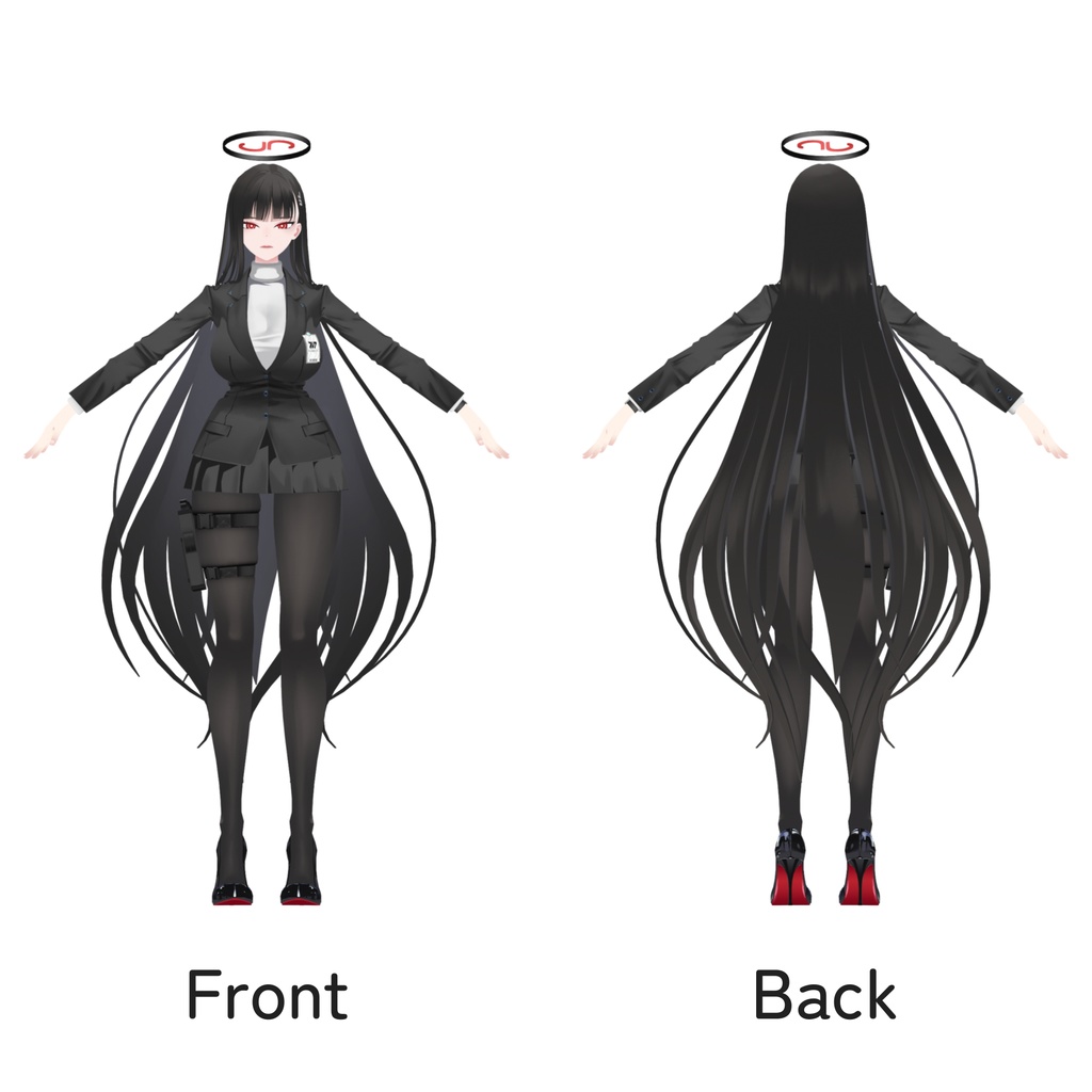 調月リオ【MMDモデル】