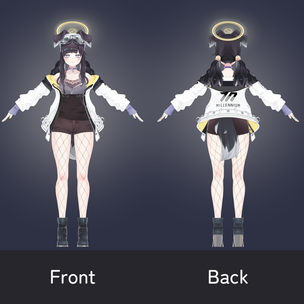 猫塚ヒビキ【MMDモデル】