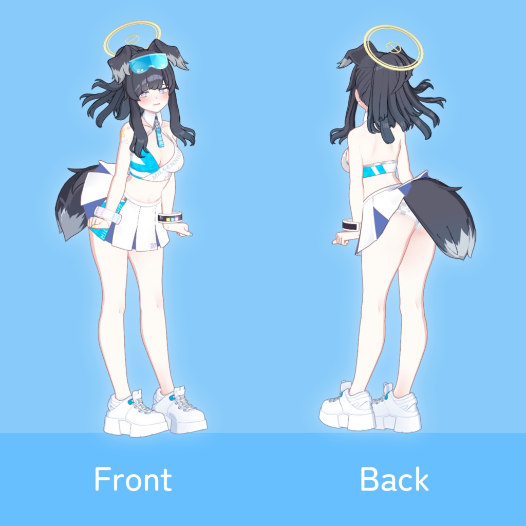 猫塚ヒビキ(応援団) 【VRC&MMD】