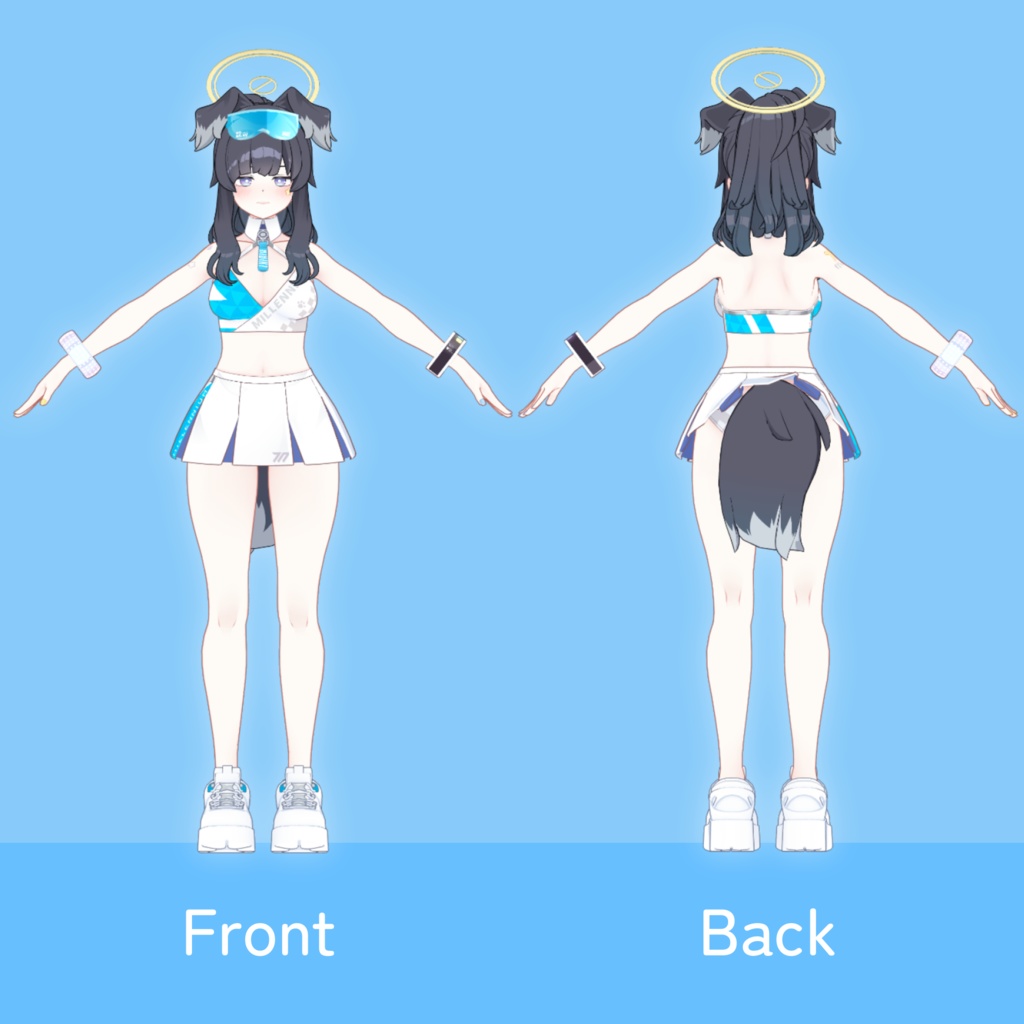 猫塚ヒビキ(応援団) 【VRC&MMD】