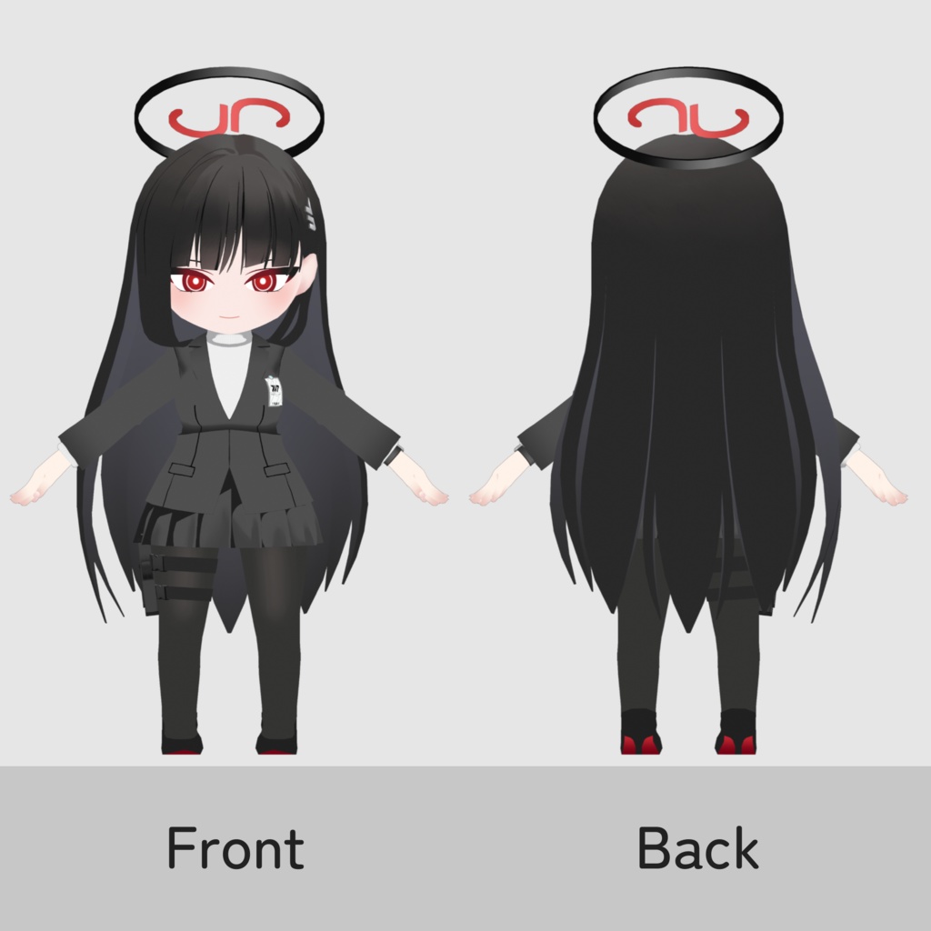 調月リオSD【VRC&MMD】