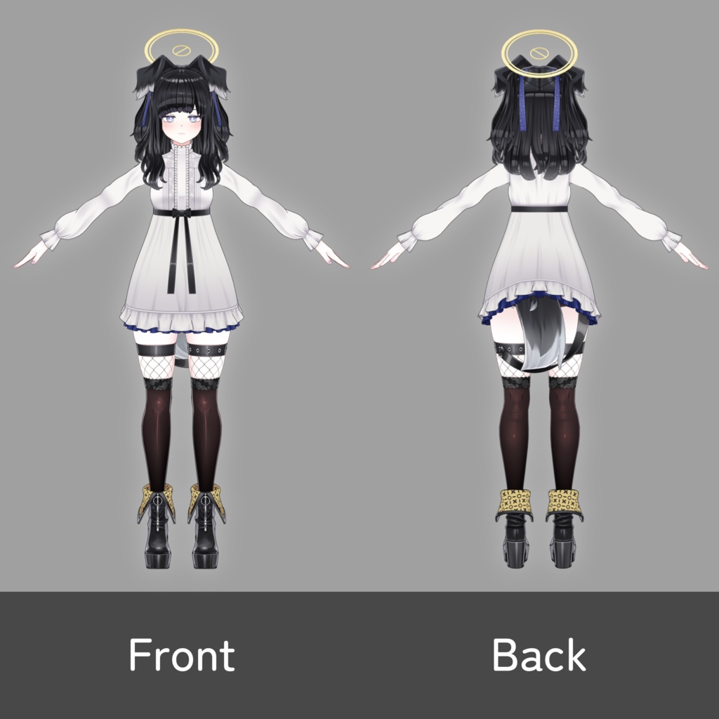 猫塚ヒビキ(私服)【MMD】