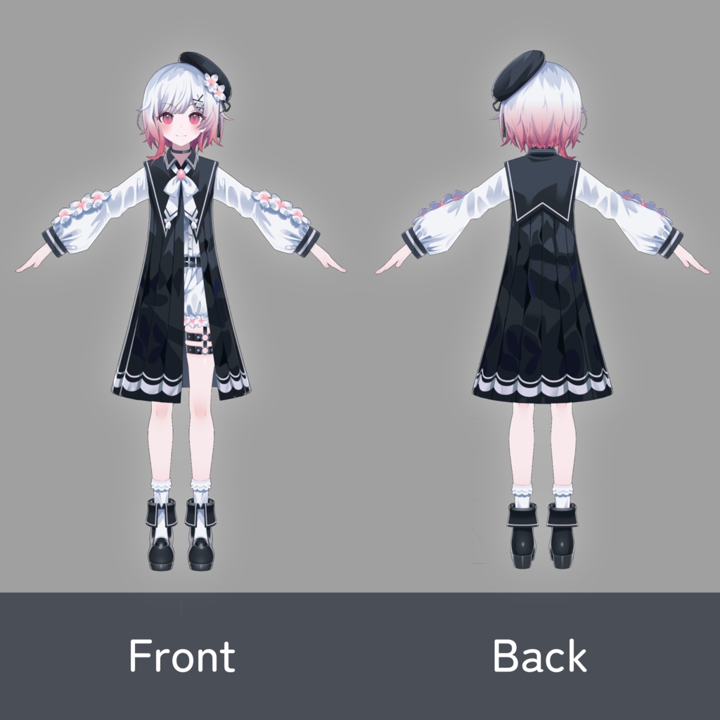 【無償配布】桜羽エマ【MMD】
