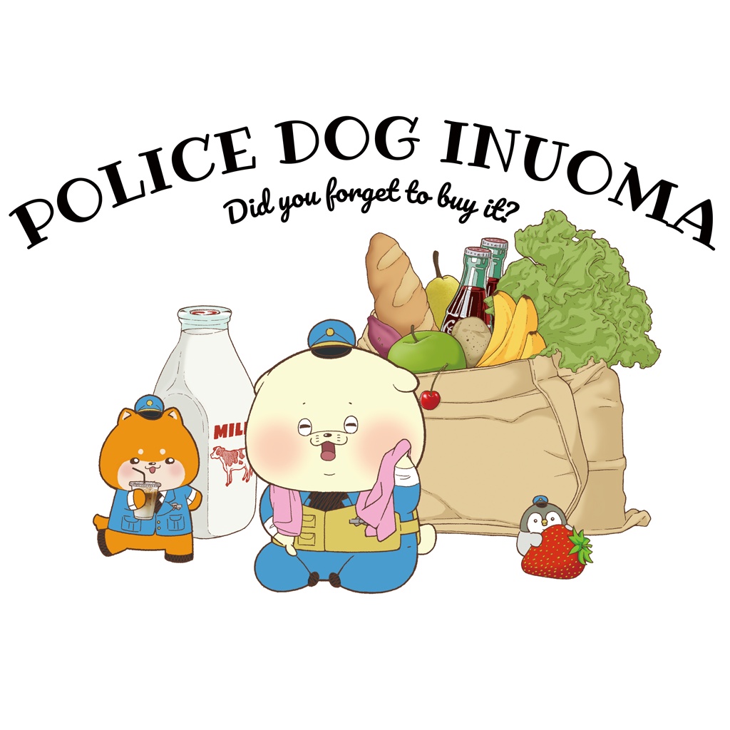 いぬおまエコバッグ【お買い忘れはございませんか?】