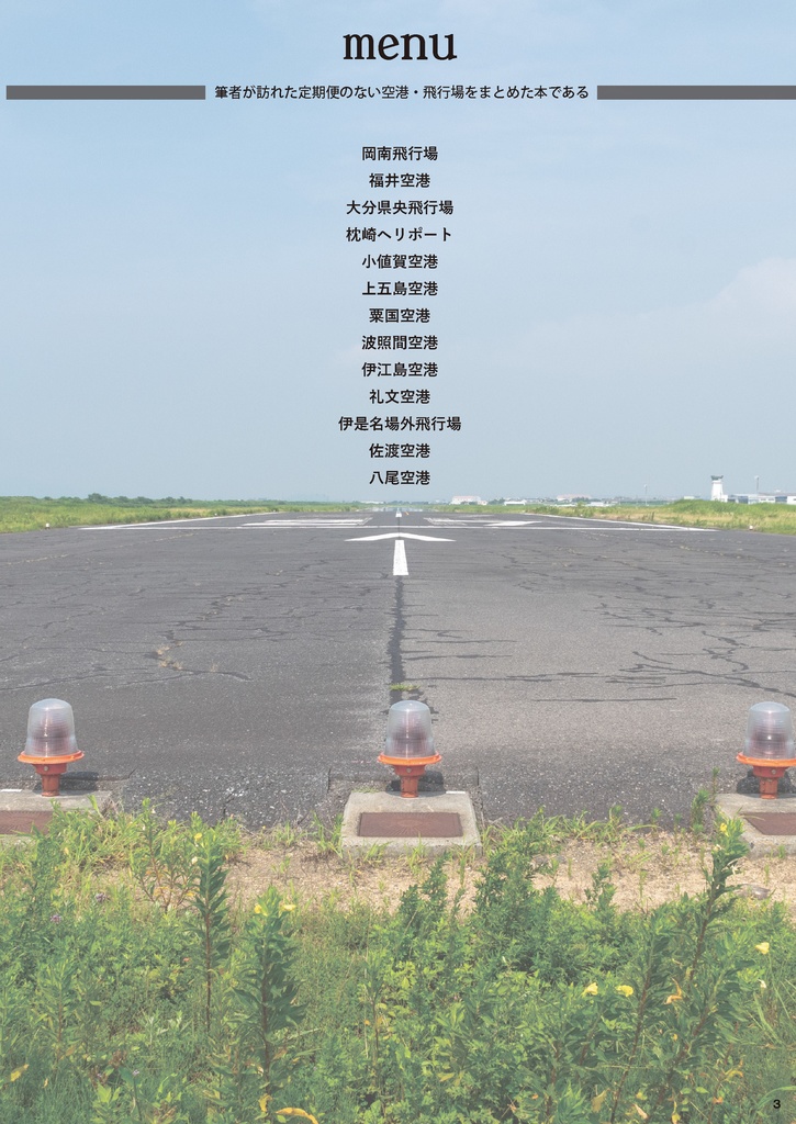 定期便のない空港